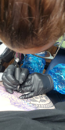 Explore flag tattoo ideas, creative tattoo ideas in Black River, available at J.J.Ink