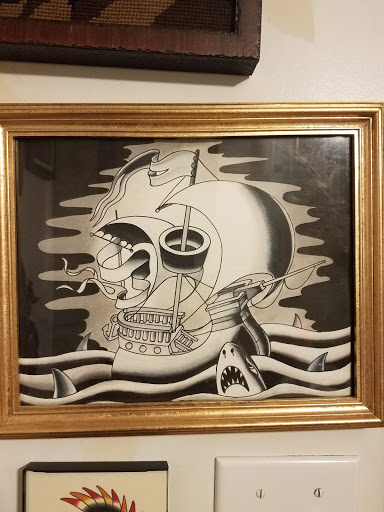 Explore black lab tattoo ideas, creative tattoo ideas in Seattle, available at Jackson Street Tattoo Company