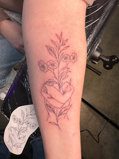 Explore hunting tattoo ideas, creative tattoo ideas in San Diego, available at Nothing Sacred Tattoo