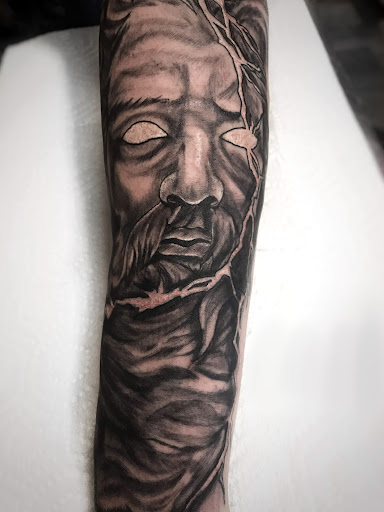 Find heart beat tattoo ideas for your next unique tattoo in Lavonia at 1890 Tattoo Co.