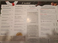 Menu du Restaurant de l'Ecluse à Grosbliederstroff