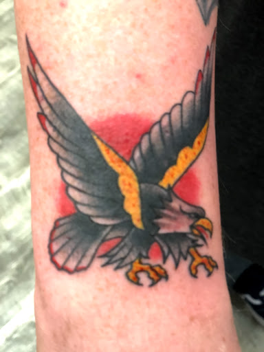 Explore baby yoda tattoo ideas, creative tattoo ideas in Asheville, available at Diamond Thieves Body Piercing and Tattoo