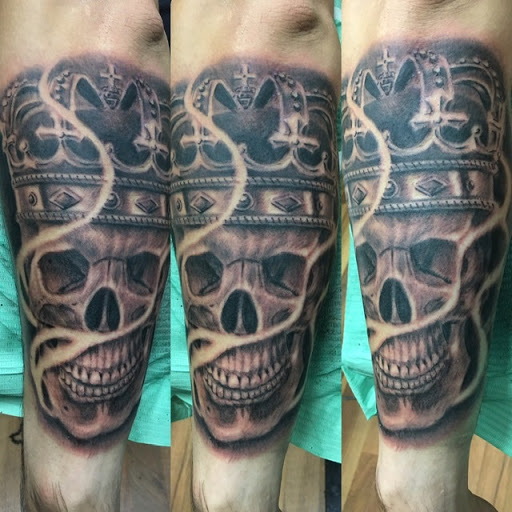 Explore friendship tattoo ideas for 2, creative tattoo ideas in Chicago, available at Shreds Inferno Custom Tattoos