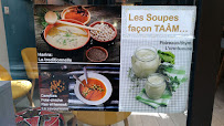 Restaurant marocain TAÂM à Paris (le menu)