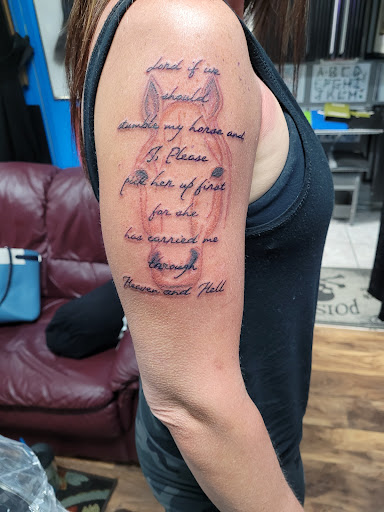 Explore tattoo ideas for womens thigh, creative tattoo ideas in Bradenton, available at Memory Lane Tattoo Co.