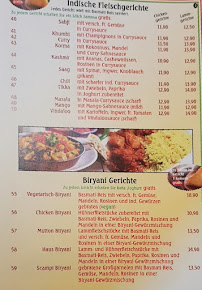 Restaurant indien Restaurant Curry Street Bergisch Gladbach à Bergisch Gladbach - menu / carte