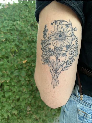 Explore infinity heart tattoo ideas, creative tattoo ideas in Broomfield, available at Ink & Art Collective