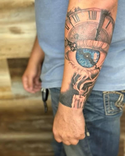 Explore mad max tattoo ideas, creative tattoo ideas in Biloxi, available at Artisan Ink Studio