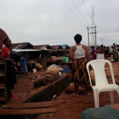Dumez Road Market, St. Maria Goretti Road, Oka, Benin City, Nigeria, Seafood Restaurant, state Ondo