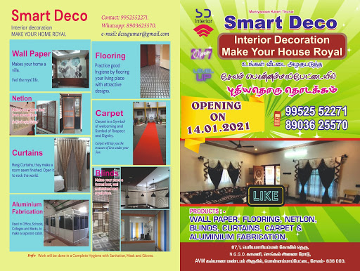 SMART DECO INTERIOR DECORATION - SALEM - Best Interior Decorator in ...