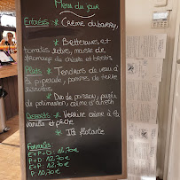 Restaurant français La Ferme de Bruges à Bruges (le menu)