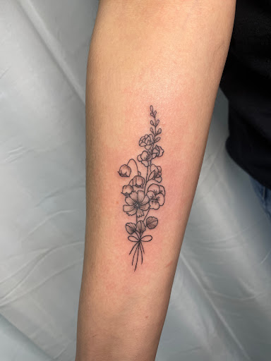Explore eiffel tower tattoo ideas, creative tattoo ideas in Rancho Cucamonga, available at The Tattoo Gemologist