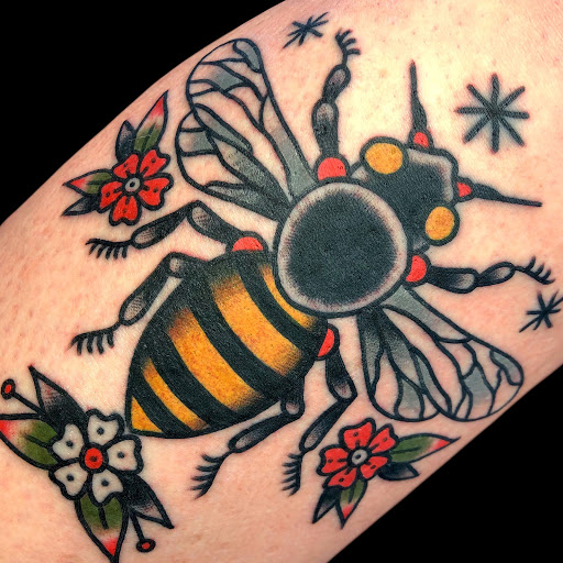 Explore lawyer tattoo ideas, creative tattoo ideas in Lakeland, available at Black Swan Tattoo