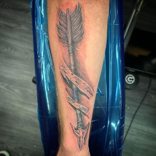Explore scenic tattoo ideas, creative tattoo ideas in Sioux City, available at Maya Modification