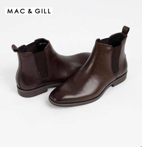 รองเท้าหนังแบบ Oxford Leather Shoes by Mac and Gill