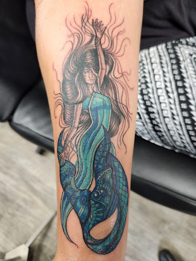 Explore aries tattoo idea, creative tattoo ideas in Schaumburg, available at Urban Rebels Ink