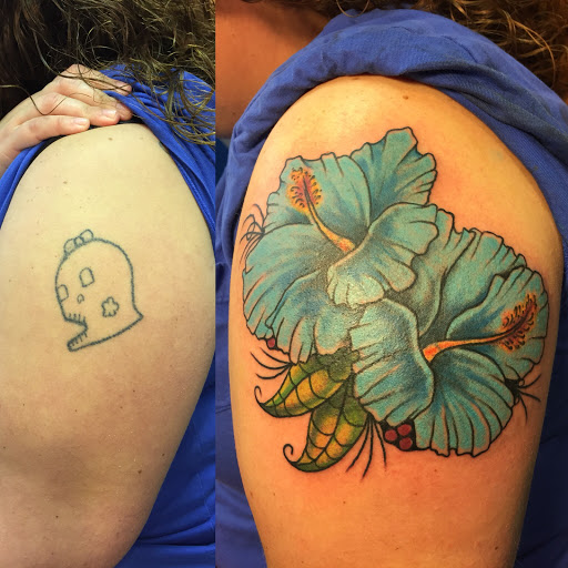 Find poppy tattoo ideas for your next unique tattoo in Brunswick at Blue Fin Tattoos