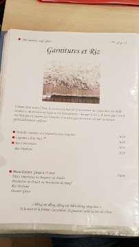 Carte du Restaurant Vietnamien Mai Lan à Clermont-Ferrand