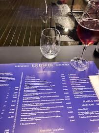 Kreisker à Les Sables-d'Olonne menu