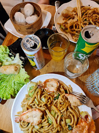 Lo mein du Restaurant de nouilles La Pate à nouilles Champs-Elysées |面面聚到 |拉面 à Paris - n°15