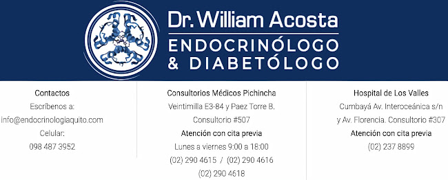 Dr William Acosta - Endocrinólogo Quito - Quito