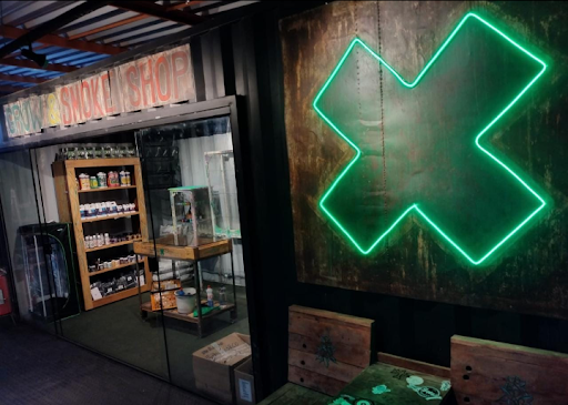 Logo da empresa - X Verde - GrowShop