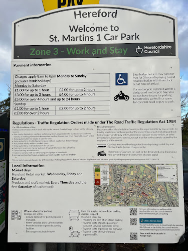 St Martins Car Park - Hereford