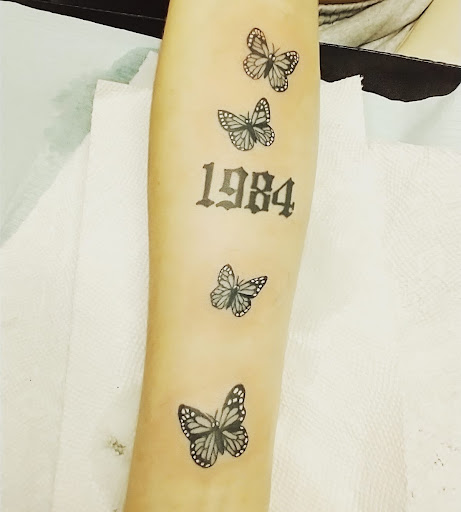 Explore lower leg tattoo ideas, creative tattoo ideas in Carbondale, available at MsCandyTattoo