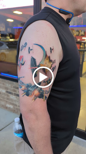 Explore floral sleeve tattoo ideas, creative tattoo ideas in Villa Rica, available at Villa Rica Ink