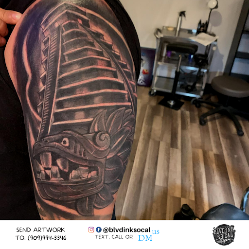 Explore peace tattoo ideas, creative tattoo ideas in Ontario, available at Blvd Ink So Cal