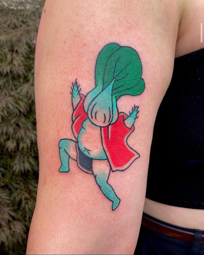 Explore chest tattoo ideas, creative tattoo ideas in Glenside, available at Yellow Rose Tattoo