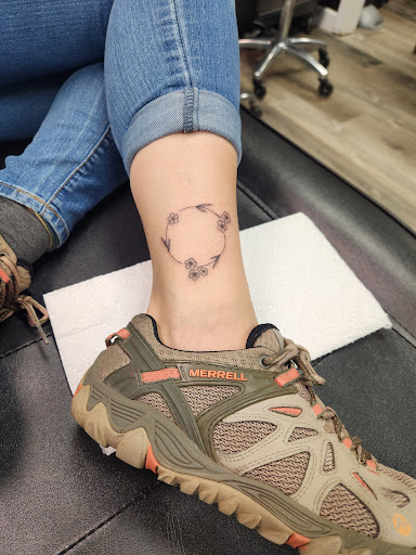 Explore jester tattoo ideas, creative tattoo ideas in Sioux Falls, available at Starry Eyed Studio