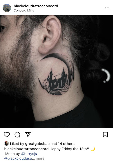 Explore tattoo memorial ideas, creative tattoo ideas in Atlanta, available at Black Cloud Tattoo and Piercing