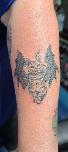 Explore tattoo shade ideas, creative tattoo ideas in Dallas, available at Freak Show Studio