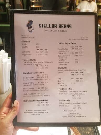 Coffee Shop «Stellar Beans Coffee House Cafe», reviews and photos, 319 Broad St, Lake Charles, LA 70601, USA