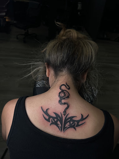 Explore david and goliath tattoo ideas, creative tattoo ideas in Katy, available at Family Tattoo Studio