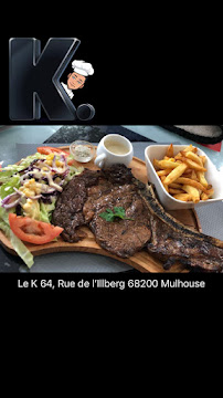 Steak du Restaurant de grillades Restaurant Le K à Mulhouse - n°5