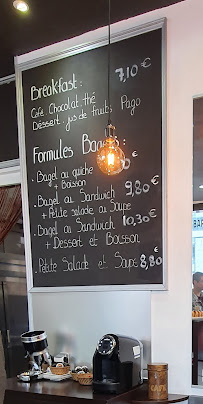 Menu / carte de Bagel et Coffee à Neuilly-sur-Seine