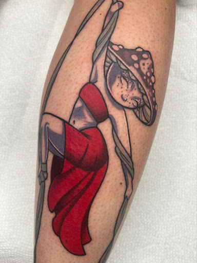 Explore racing tattoo ideas, creative tattoo ideas in Muncie, available at Fox & Sparrow Tattoo