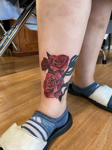 Explore cool arm sleeve tattoo ideas, creative tattoo ideas in Tucson, available at The Painted Lady Tattoo