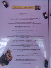 Da Giovanni à Enghien-les-Bains menu