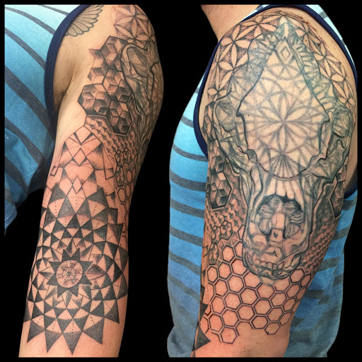 Explore mother daughter flower tattoo ideas, creative tattoo ideas in Homer, available at Exotic Eye Tattoo