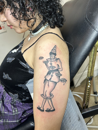 Explore tattoo ideas with color, creative tattoo ideas in Miami, available at Bonsai Mike Tattoos