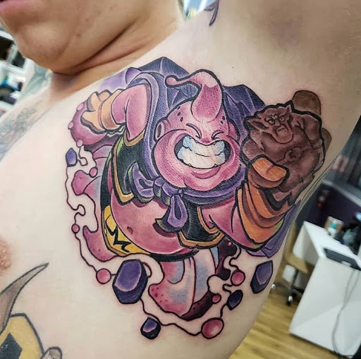 Explore tattoo ideas for shoulder and arm, creative tattoo ideas in Hollywood, available at Sacred Eye Tattoos