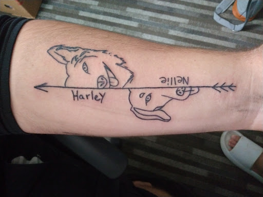 Explore chest to shoulder tattoo ideas, creative tattoo ideas in Wisconsin Dells, available at Twisted Dimensions Tattoo Studio