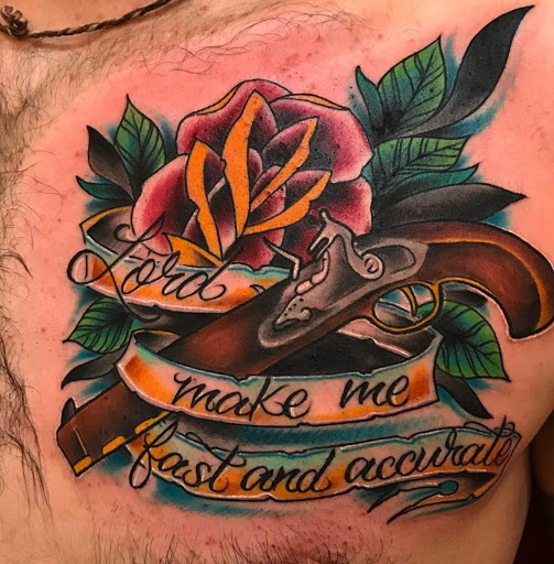 Tattoo Shop «Ironclad Tattoo Gallery», reviews and photos, 194 N 2nd Ave, Saltillo, MS 38866, USA