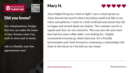 Furniture Store «Hudson’s Furniture & Mattress Outlet», reviews and photos, 3290 W 1st St, Sanford, FL 32771, USA