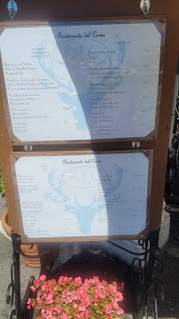 Menu du Trattoria Del Cervo...caffe...ristorante...gelateria à Porto Ceresio