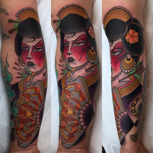 Explore leg tattoo male ideas, creative tattoo ideas in Johnson City, available at The Shamans Den