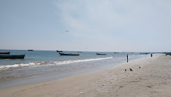 Zdjęcie Thoothukudi Beach z proste i długie